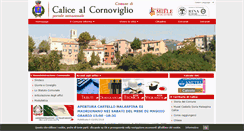 Desktop Screenshot of comune.calicealcornoviglio.sp.it